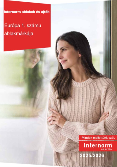 Internorm ablak-ajt katalgus